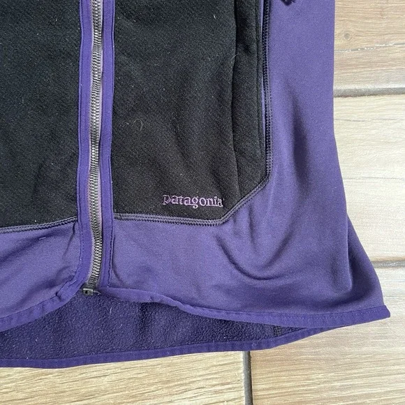 VTG Patagonia Womens L Large Piton Hybrid Fleece Polartec Sweatshirt Jacket - Picture 4 of 11